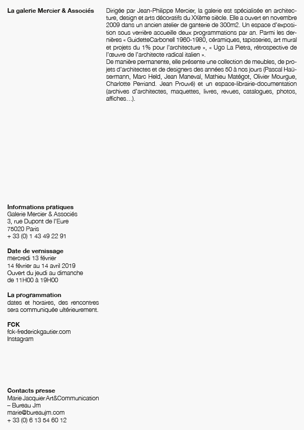 AND - Création Dossier de presse - Frédérick Gautier